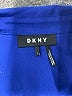 DKNY 100% Polyester Blue 3/4 Sleeve Blouse Size L - photo 7