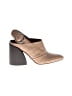 Chloé Tan Croc Embossed Slingback Pumps Size EU 40 - photo 1