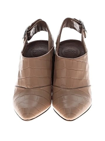 Chloé Croc Embossed Slingback Pumps (view 2)