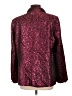 Tanya Taylor Animal Print Burgundy Blazer Size 12 - photo 2