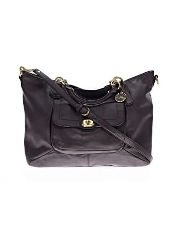 Coach Factory Leather Satchel (view 1)