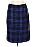 Sunny Leigh Plaid Blue Formal Skirt Size L - photo 1