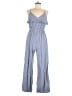 Guess Chevron-herringbone Blue Jumpsuit Size M - photo 1