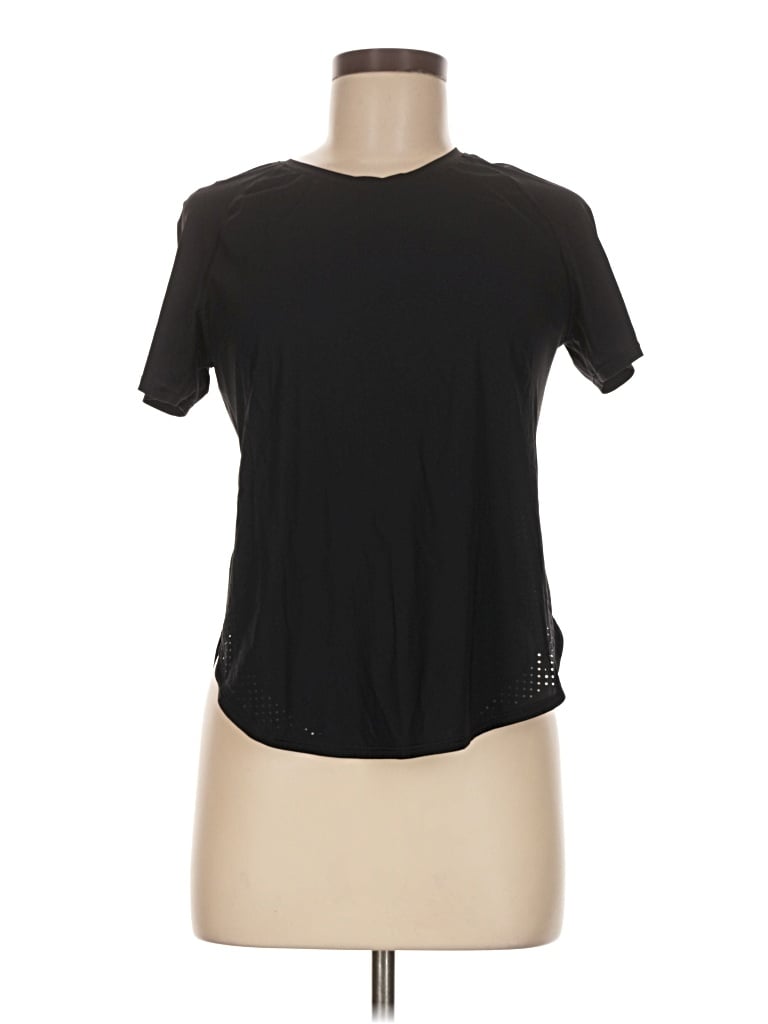 Pre-owned Lululemon Athletica Active T-shirt In Black