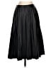 J.Crew 100% Polyurethane Solid Black Formal Skirt Size 2 - photo 1