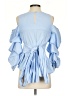 JOA Blue Sleeveless Blouse Size XS - photo 2