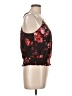 Xhilaration 100% Polyester Black Sleeveless Blouse Size L - photo 4