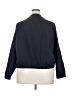 Athleta 100% Polyester Solid Blue Jacket Size 2X - photo 2