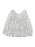 Tahari 100% Polyester Metallic Silver Dress Size 8 - photo 2