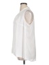 Vince Camuto 100% Polyester Ivory Sleeveless Blouse Size 1X - photo 5