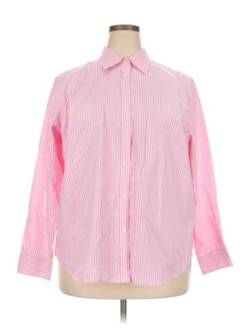 Lauren by Ralph Lauren Long Sleeve Button-Down Shirt (view 1)