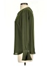 Ann Taylor LOFT 100% Polyester Green Long Sleeve Blouse Size XS - photo 5