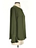 Ann Taylor LOFT 100% Polyester Green Long Sleeve Blouse Size XS - photo 4