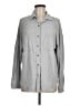 Z Supply Solid Gray Long Sleeve Button-Down Shirt Size M - photo 1