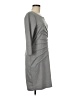Spense Solid Gray Cocktail Dress Size 8 - photo 4