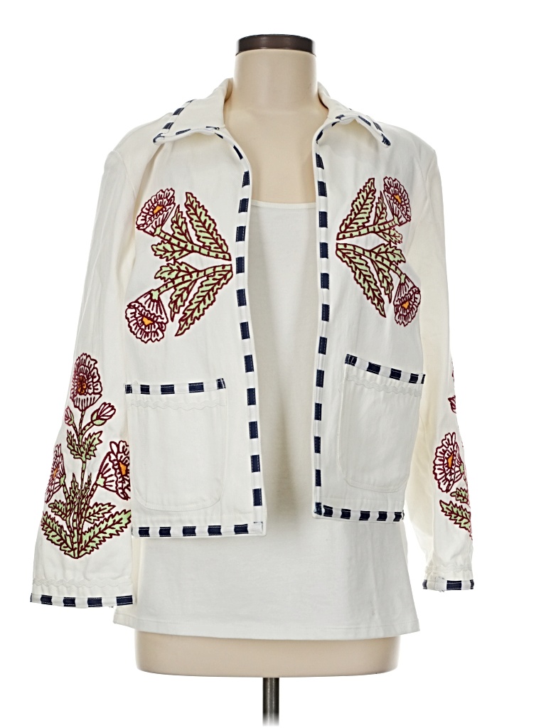 Pre-owned Assorted Brands Jacket In White
