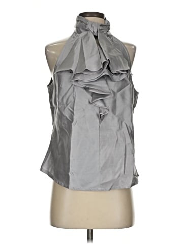 Wayne Cooper Sleeveless Silk Top (view 1)