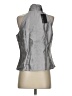 Wayne Cooper 100% Silk Gray Sleeveless Silk Top Size 3 - photo 2