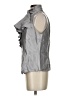 Wayne Cooper 100% Silk Gray Sleeveless Silk Top Size 3 - photo 5