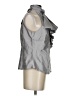 Wayne Cooper 100% Silk Gray Sleeveless Silk Top Size 3 - photo 4