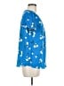 Hilary Radley 100% Polyester Blue Short Sleeve Blouse Size M - photo 4
