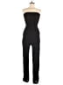 Forever 21 100% Rayon Solid Black Jumpsuit Size M - photo 1