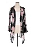 Full Circle Trends With Love Black Kimono Size 1X - photo 1