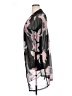 Full Circle Trends With Love Black Kimono Size 1X - photo 5