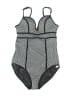 SPANX Stripes Black One Piece Swimsuit Size 6 - photo 1