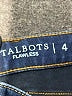 Flawless Solid Blue Jeans Size 4 - photo 7