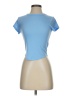 Active by Old Navy Blue Short Sleeve Turtleneck Size XS - photo 1