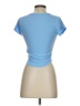 Active by Old Navy Blue Short Sleeve Turtleneck Size XS - photo 2
