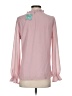 Aifer 100% Polyester Pink Long Sleeve Blouse Size S - photo 2