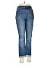 Lands' End Tweed Blue Jeans Size 8 - photo 1