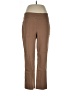 Renuar Solid Brown Casual Pants Size 12 - photo 1
