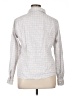 Faconnable 100% Cotton Houndstooth Gray Long Sleeve Button-Down Shirt Size XL - photo 2