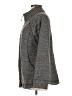T by Talbots 100% Polyester Houndstooth Gray Jacket Size L - photo 5