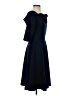 MissMay Solid Blue Casual Dress Size S - photo 4
