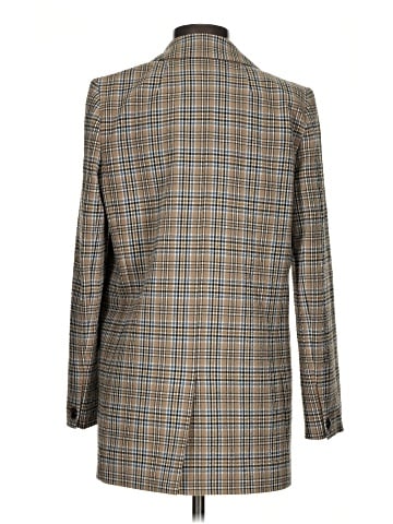 Madewell Caldwell Double-Breasted Blazer in Prejean Plaid (view 2)