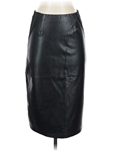 Ellen Tracy Faux Leather Skirt (view 1)