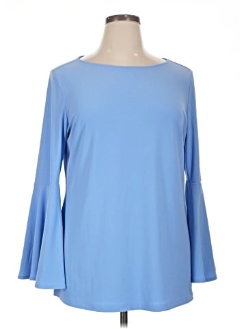 Susan Graver Long Sleeve Blouse (view 1)