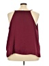 Nine West 100% Polyester Burgundy Sleeveless Blouse Size 5X - photo 2