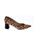 Marc Fisher Animal Print Brown Heels Size 10 - photo 1