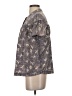 Mystree Floral Gray Short Sleeve Blouse Size S - photo 5