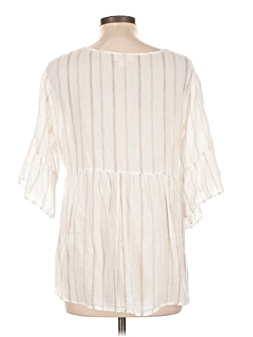 Style&Co 3/4 Sleeve Blouse (view 2)