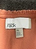 Nordstrom Rack Orange Short Sleeve Blouse Size XS - photo 7