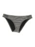 Shade & Shore Stripes Black Swimsuit Bottoms Size M - photo 1