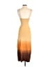 Sandro Tie-dye Yellow Cocktail Dress Size EU (FR) 34 / US 2 - photo 2