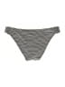 Shade & Shore Stripes Black Swimsuit Bottoms Size M - photo 2