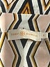 Tory Burch 100% Cotton Argyle Brown Ivory Short Sleeve Button-Down Shirt Size 6 - photo 6